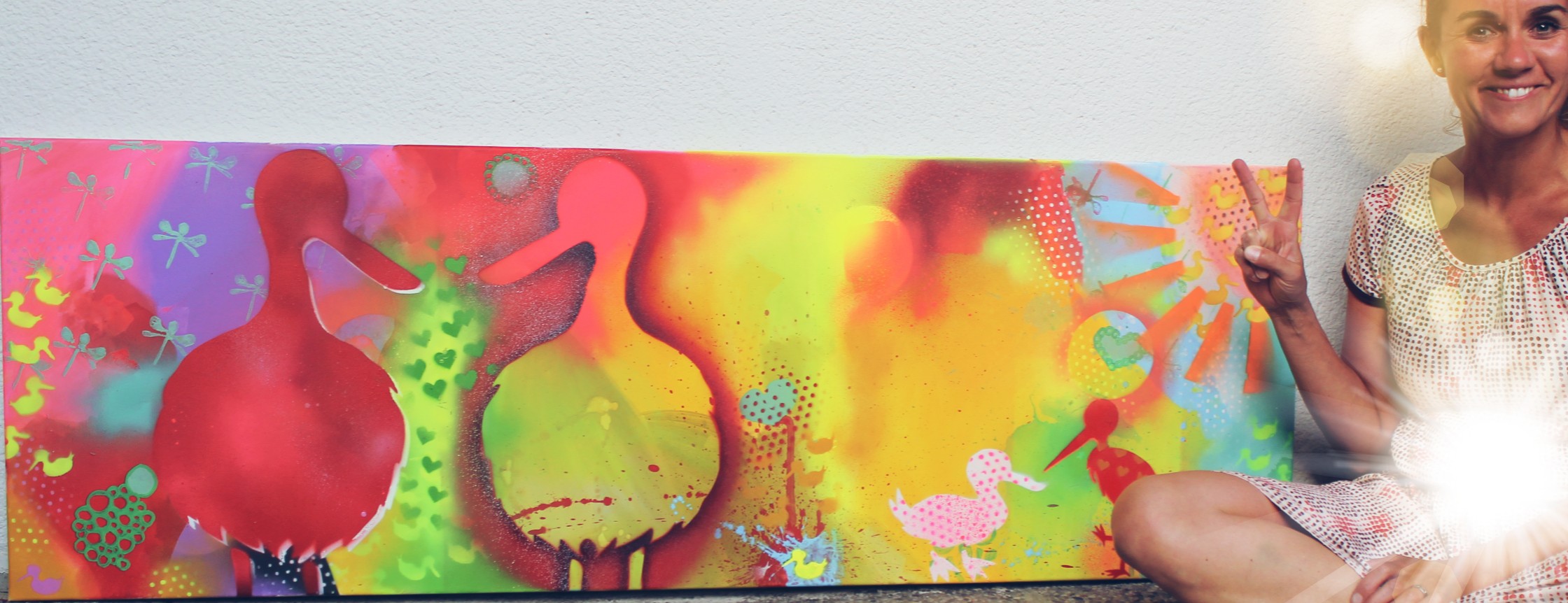 pannonische Popart Enten-Raphi